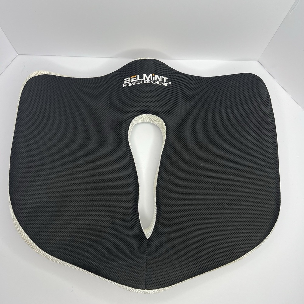 Belmint Orthopedic‎ Seat Cushion with Memory Foam Lower Back Lumbar Tailbone